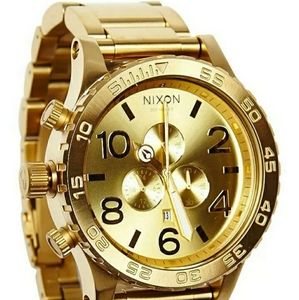 BRAND NEW NIXON GOLD 51-30 WITH BOX AND TAGS MEN'S